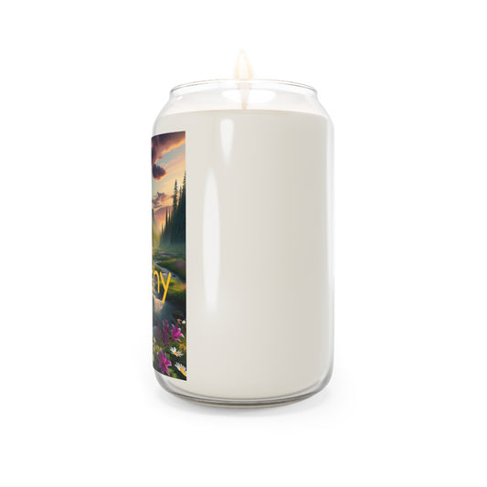 "I am healthy" Relaxing Aromatherapy Scented Candle, 13.75oz