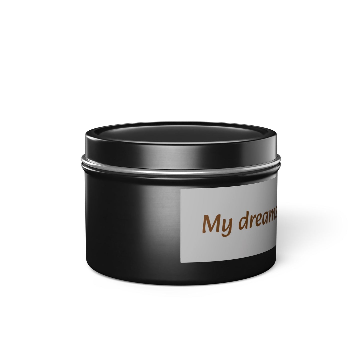 "My Dreams Are Chasing Me" - Coconut Soy Wax Candle, 4oz & 8oz