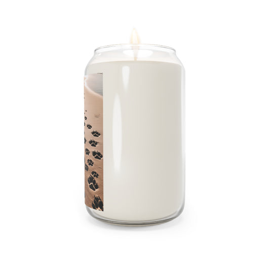 Paw Prints in the Sand - Scented Candle, 13.75oz