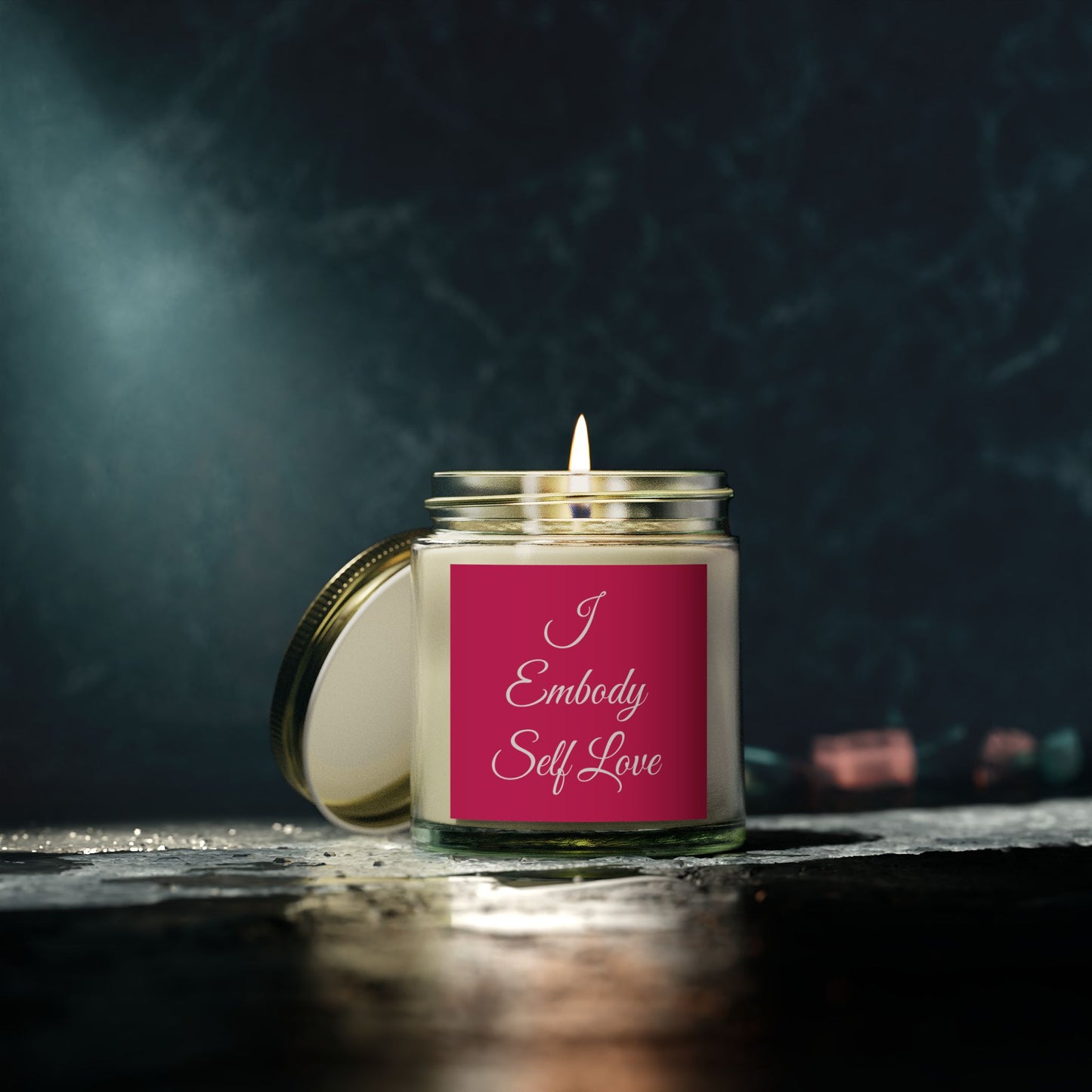 "I Embody Self Love" - Coconut Apricot Wax, 4oz & 9oz