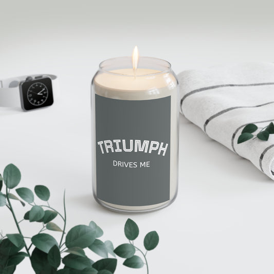 "Triumph Drives Me" - Scented Candle, 13.75oz