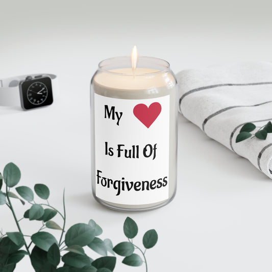 "My Heart is Full of Forgiveness" - Scented Candle, 13.75oz