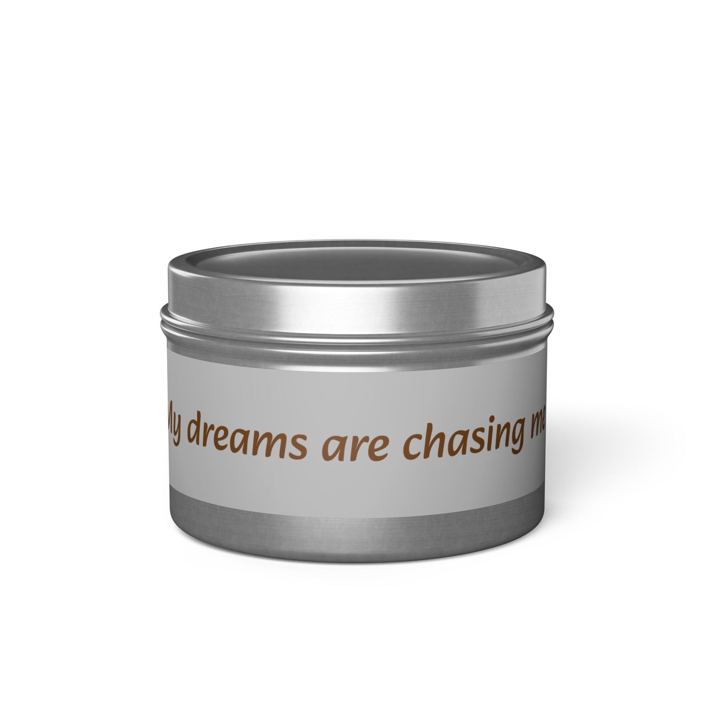 "My Dreams Are Chasing Me" - Coconut Soy Wax Candle, 4oz & 8oz
