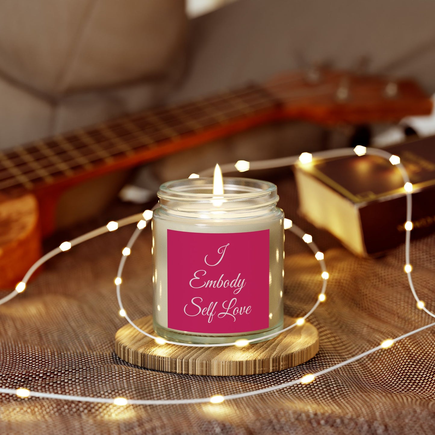 "I Embody Self Love" - Coconut Apricot Wax, 4oz & 9oz