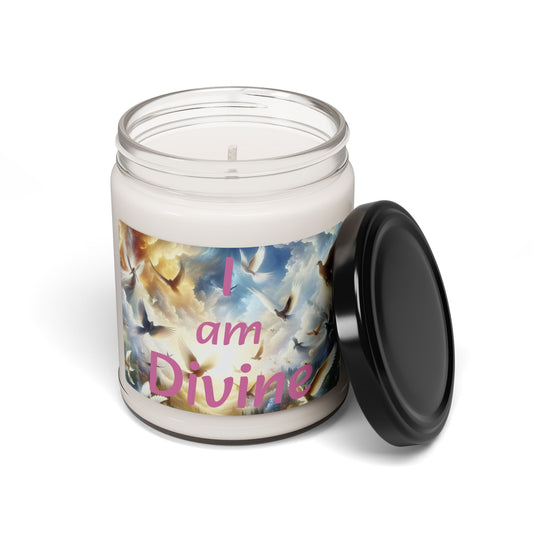 "I am Divine" - Scented Soy Candle, 9oz