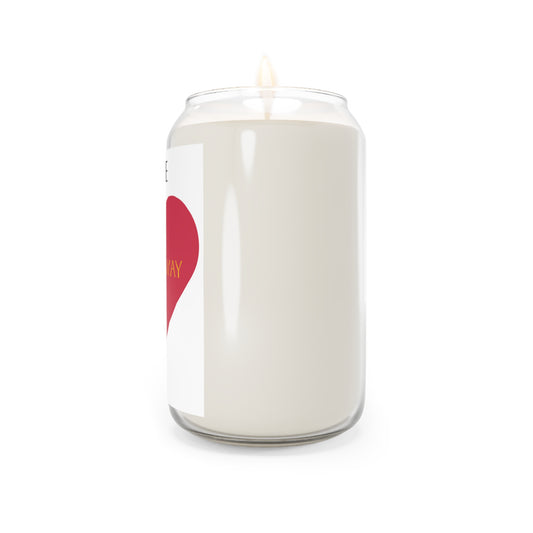 "Love Is On Its Way" Scented Candle, 13.75oz