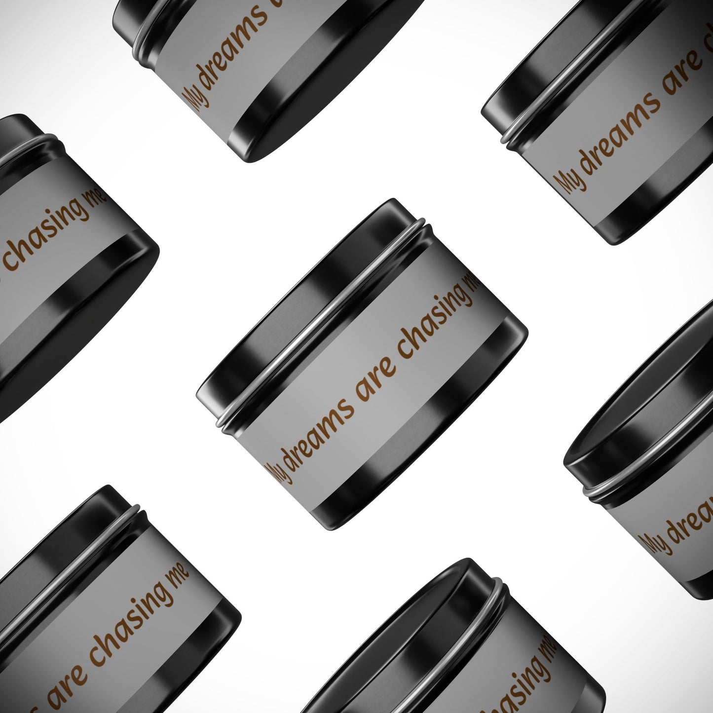 "My Dreams Are Chasing Me" - Coconut Soy Wax Candle, 4oz & 8oz
