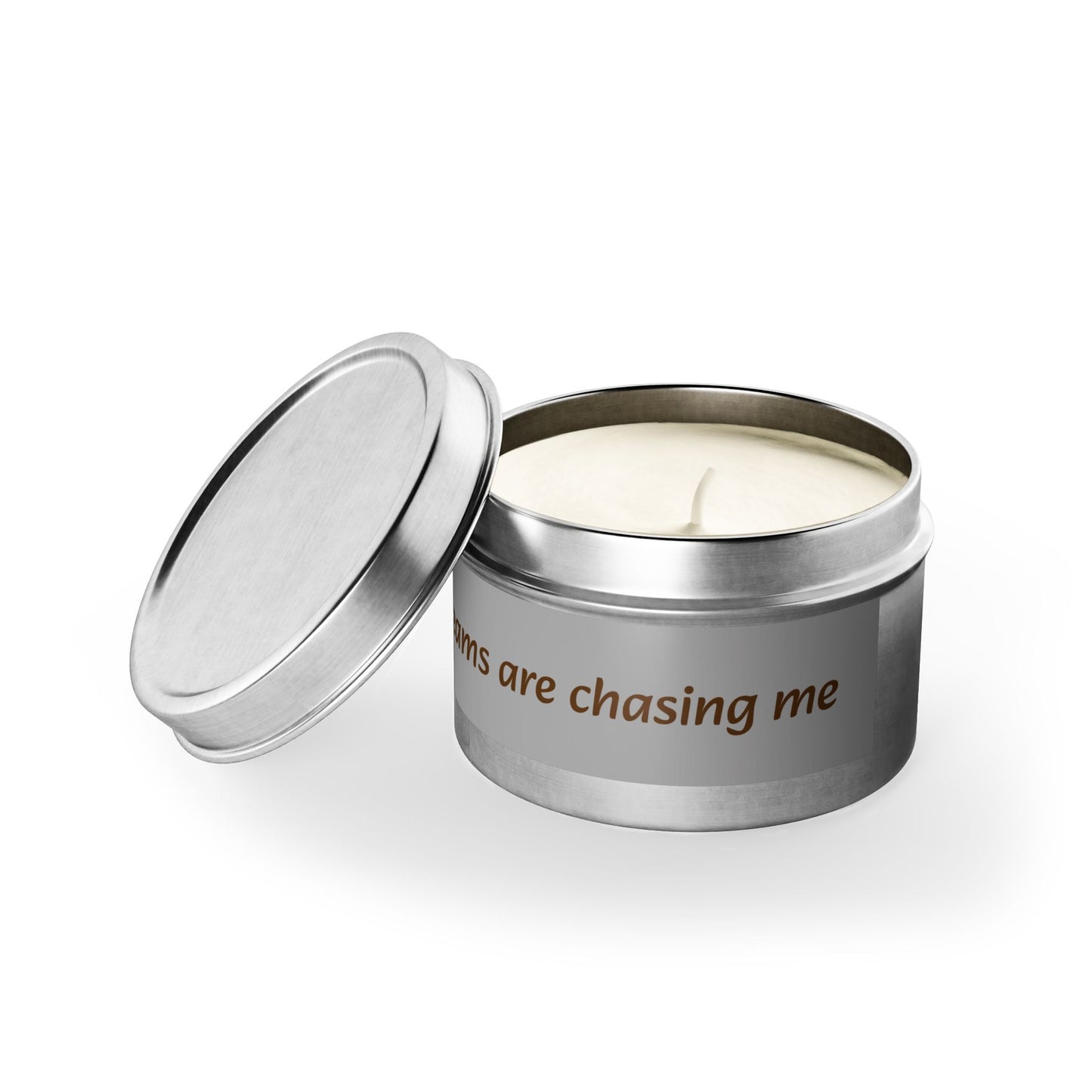 "My Dreams Are Chasing Me" - Coconut Soy Wax Candle, 4oz & 8oz