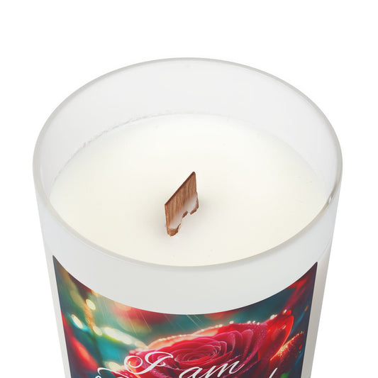 "I Am Beautiful" - Frosted Glass Candle, 11oz