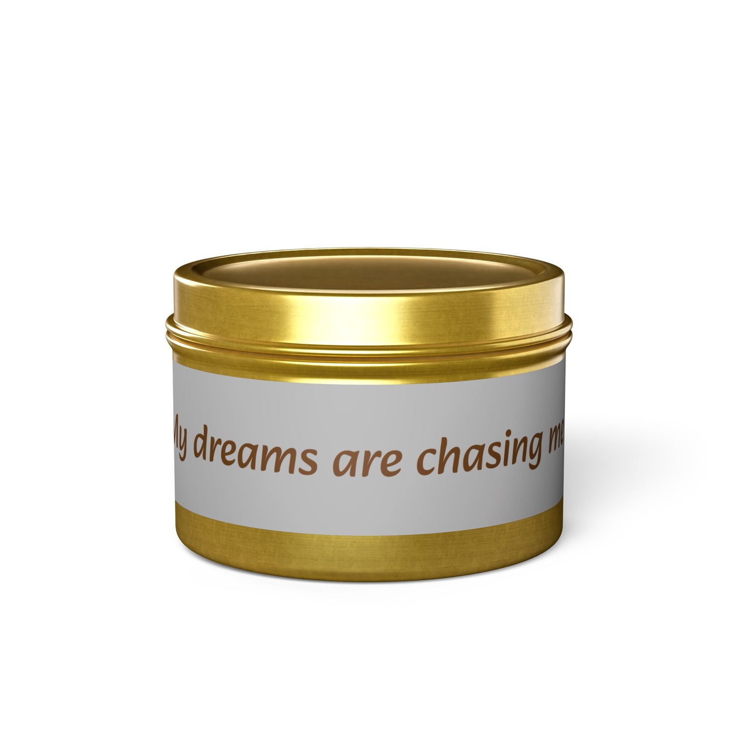 "My Dreams Are Chasing Me" - Coconut Soy Wax Candle, 4oz & 8oz