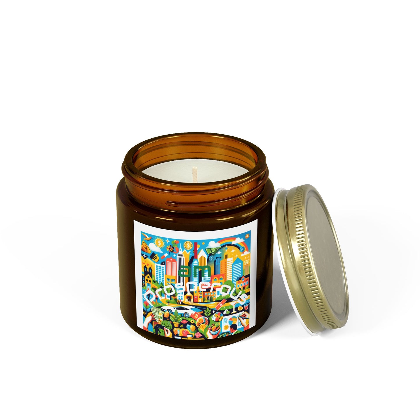"I am Prosperous" - Coconut Apricot Wax, 4oz & 9oz