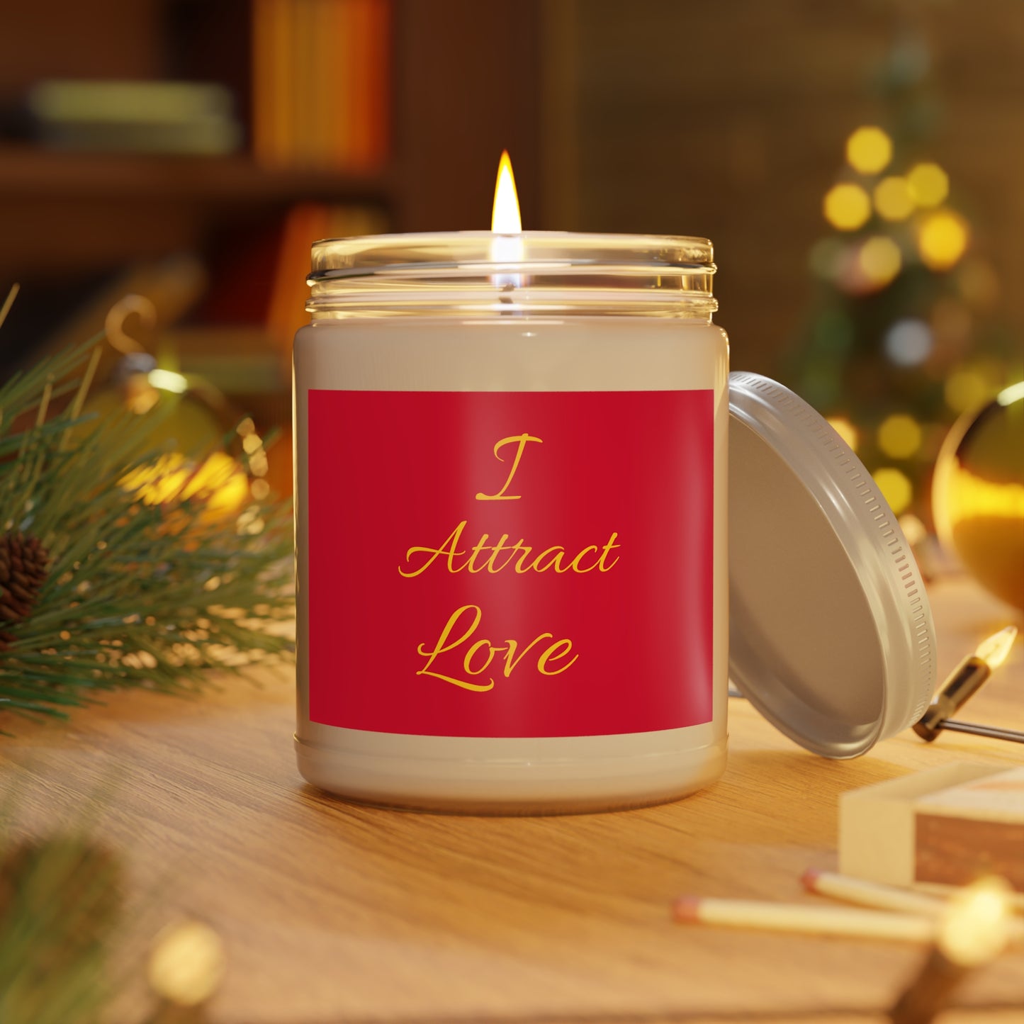 "I Attract Love" - Scented Candle, 9oz