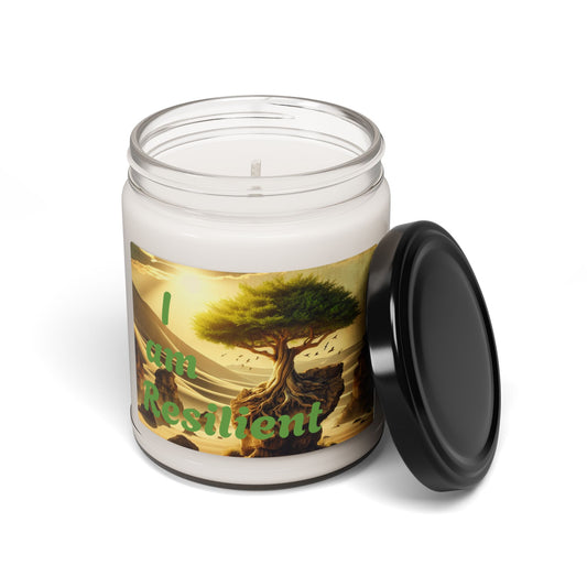 "I Am Resilient"  - Scented Soy Candle, 9oz