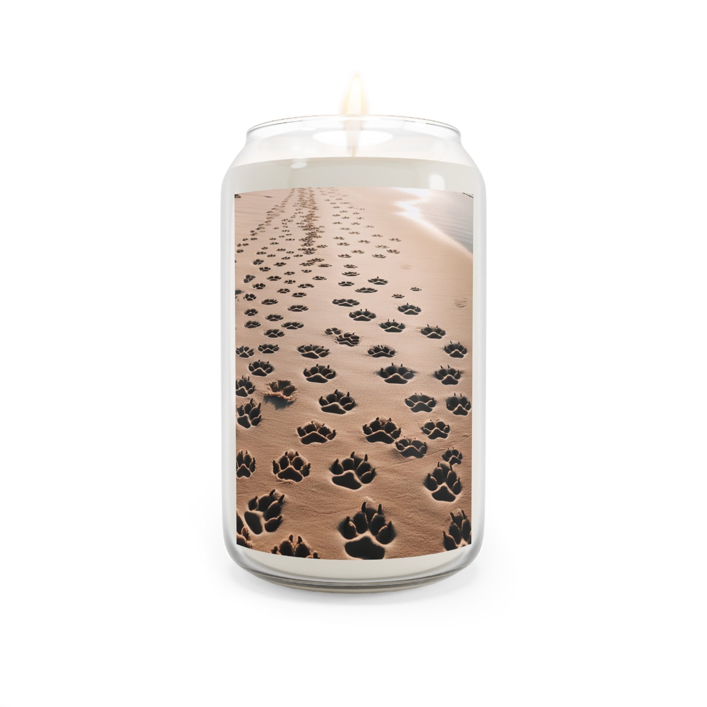 Paw Prints in the Sand - Scented Candle, 13.75oz