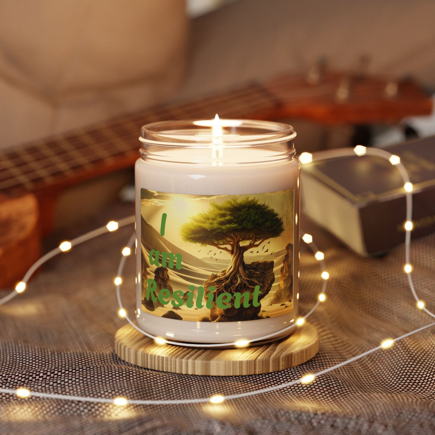 "I Am Resilient"  - Scented Soy Candle, 9oz