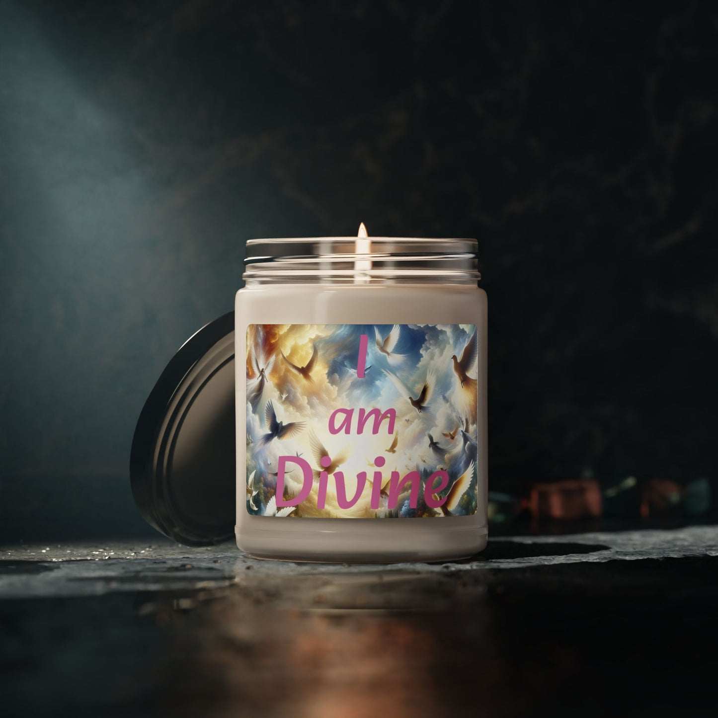 "I am Divine" - Scented Soy Candle, 9oz