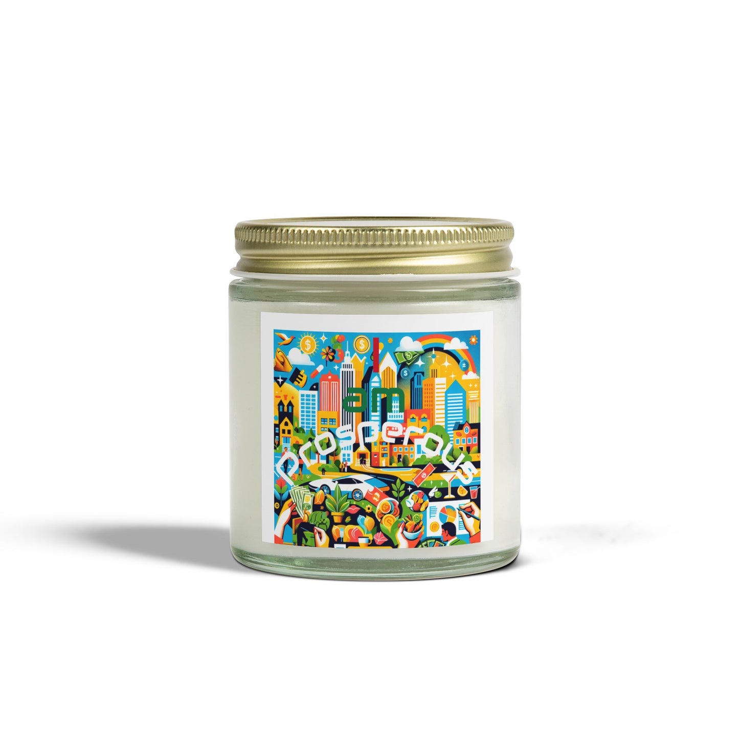 "I am Prosperous" - Coconut Apricot Wax,  4oz & 9oz