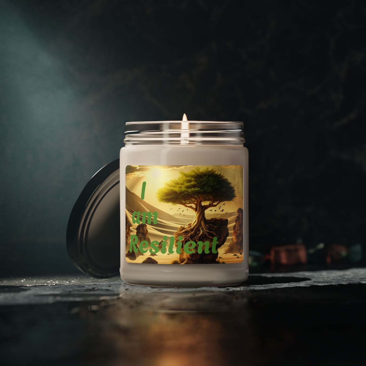 "I Am Resilient"  - Scented Soy Candle, 9oz