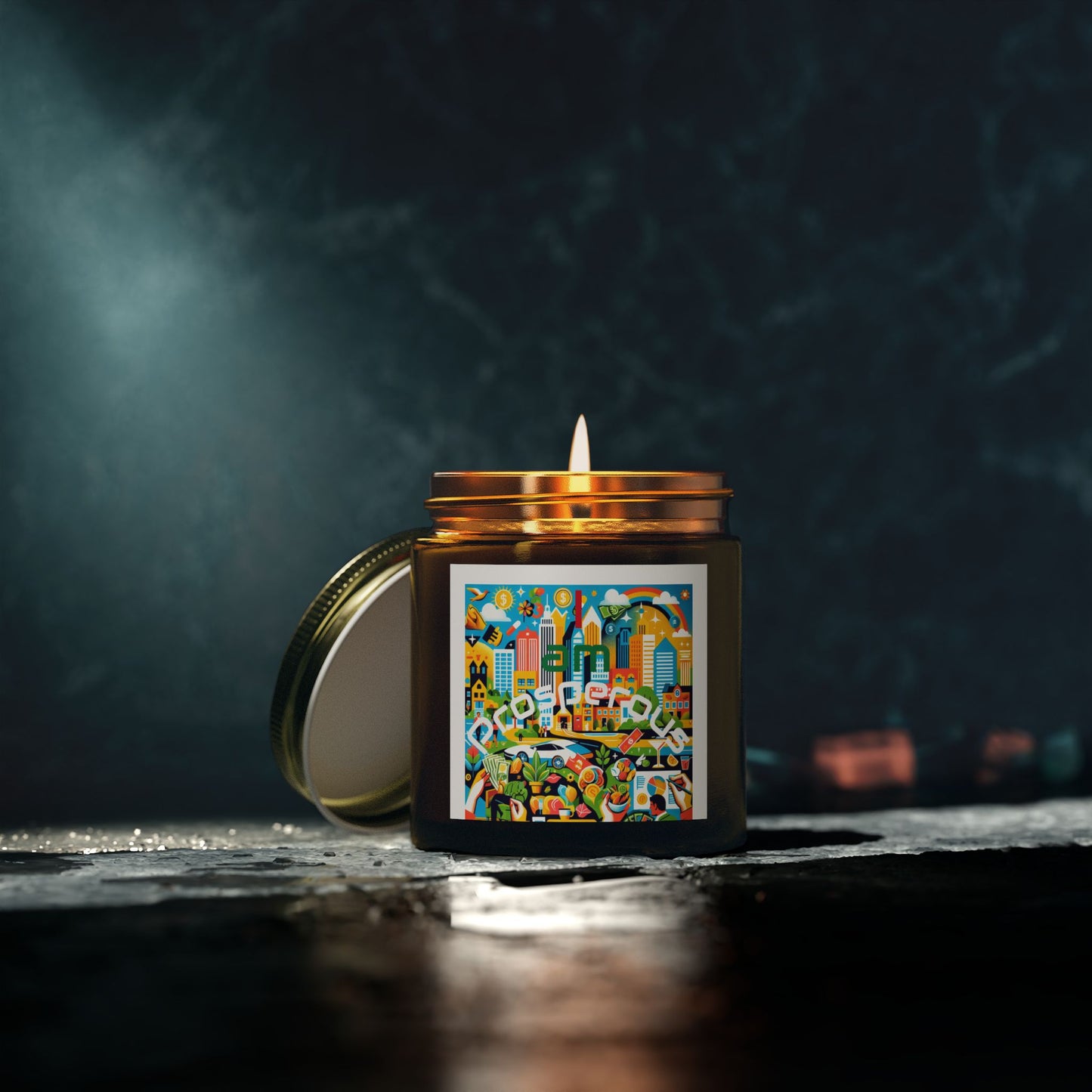 "I am Prosperous" - Coconut Apricot Wax,  4oz & 9oz