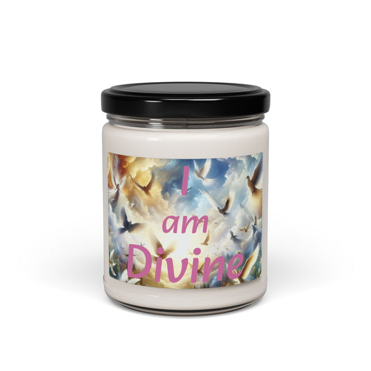 "I am Divine" - Scented Soy Candle, 9oz