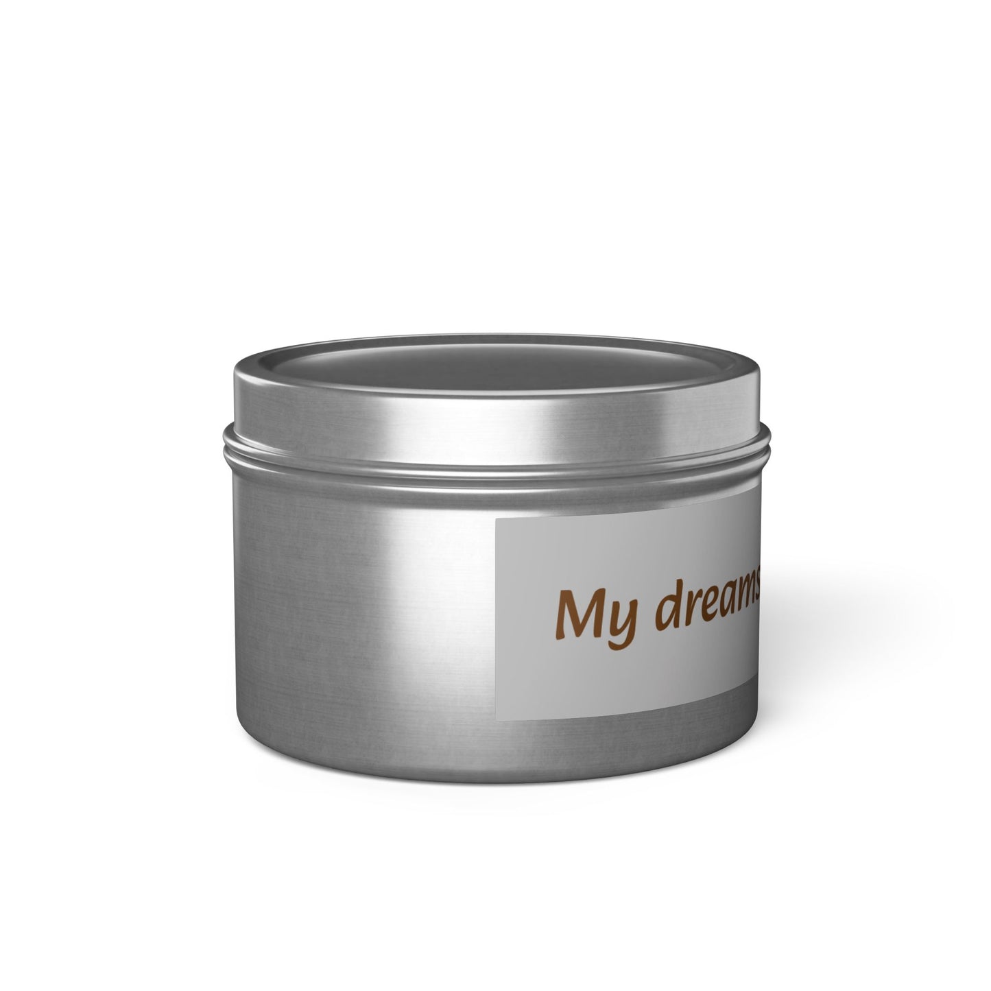 "My Dreams Are Chasing Me" - Coconut Soy Wax Candle, 4oz & 8oz