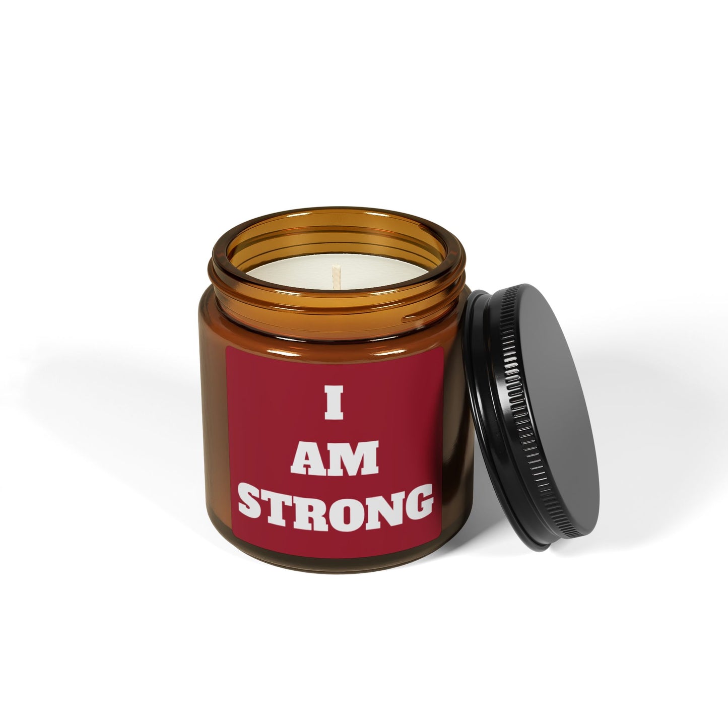 "I am STRONG" - Scented Soy Candle, 4oz & 9oz