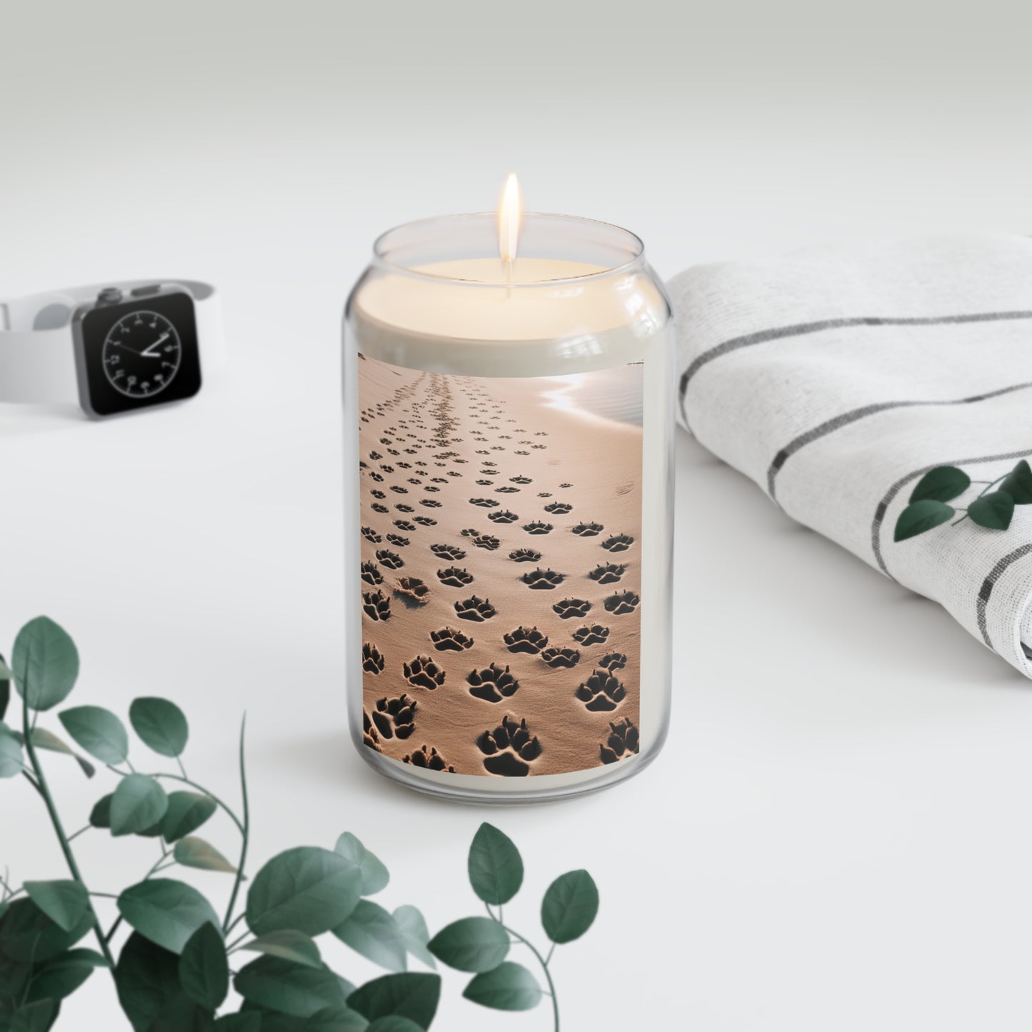 Paw Prints in the Sand - Scented Candle, 13.75oz