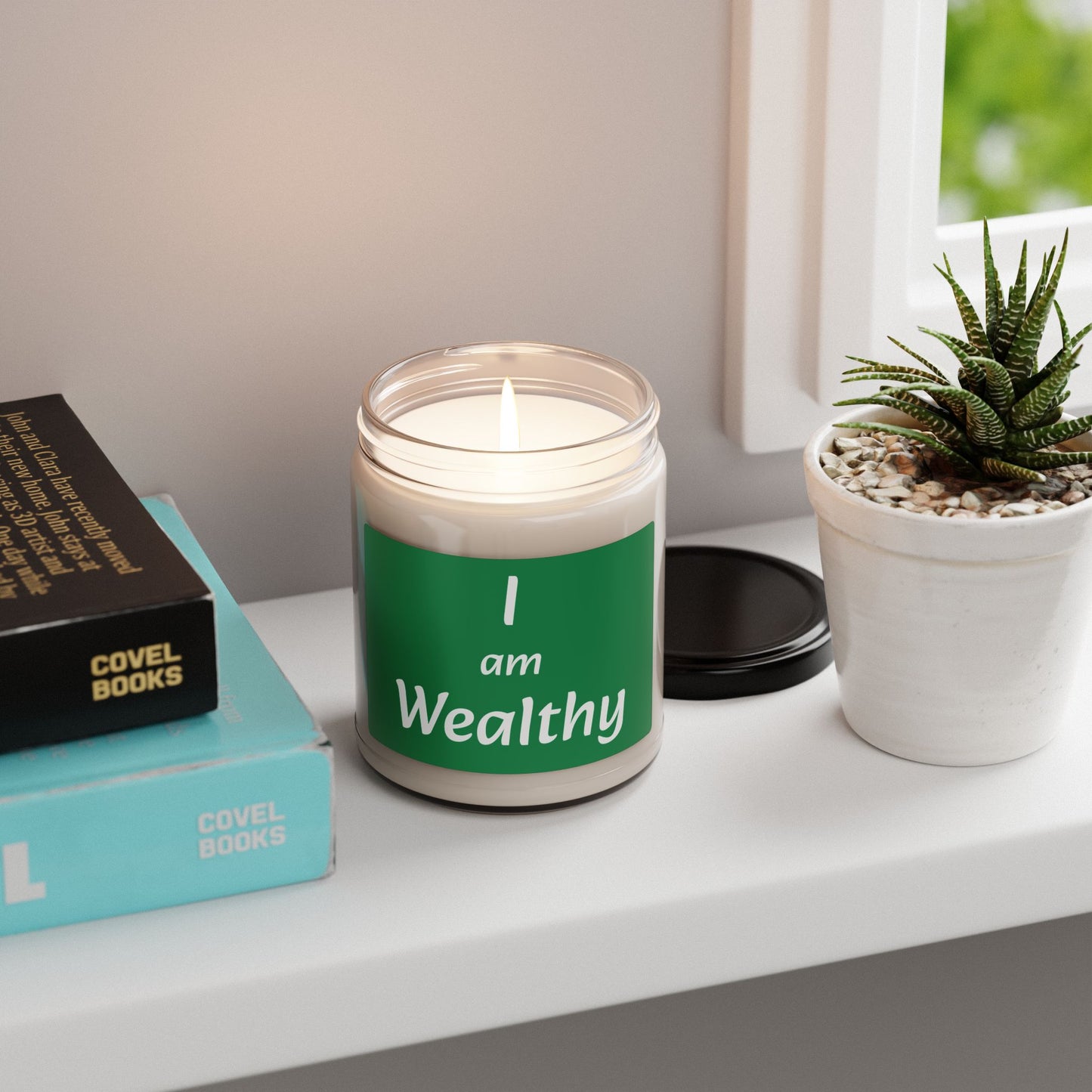 "I am Wealthy" - Scented Soy Candle, 9oz