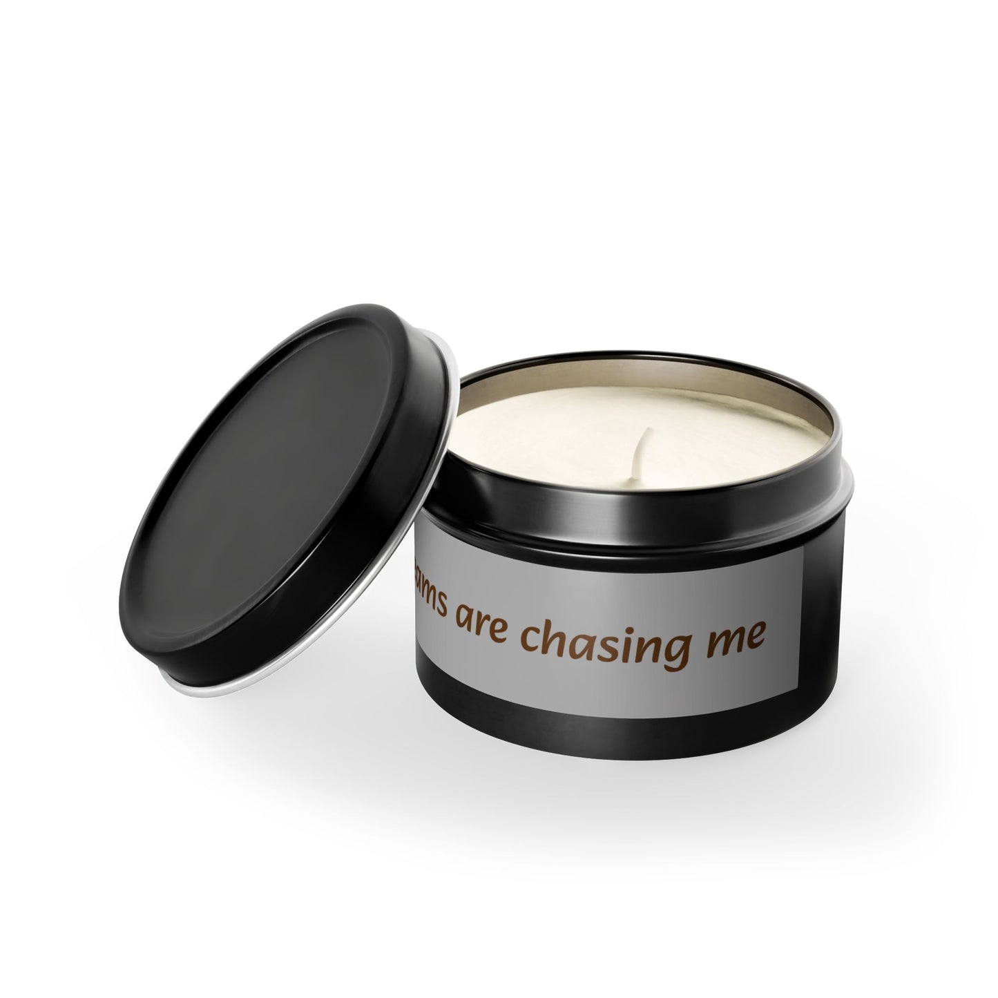 "My Dreams Are Chasing Me" - Coconut Soy Wax Candle, 4oz & 8oz