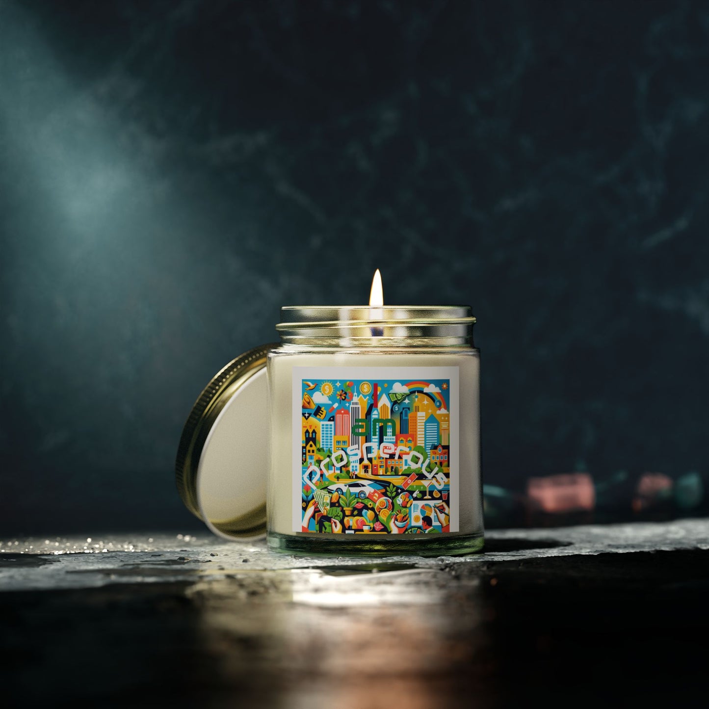 "I am Prosperous" - Coconut Apricot Wax,  4oz & 9oz