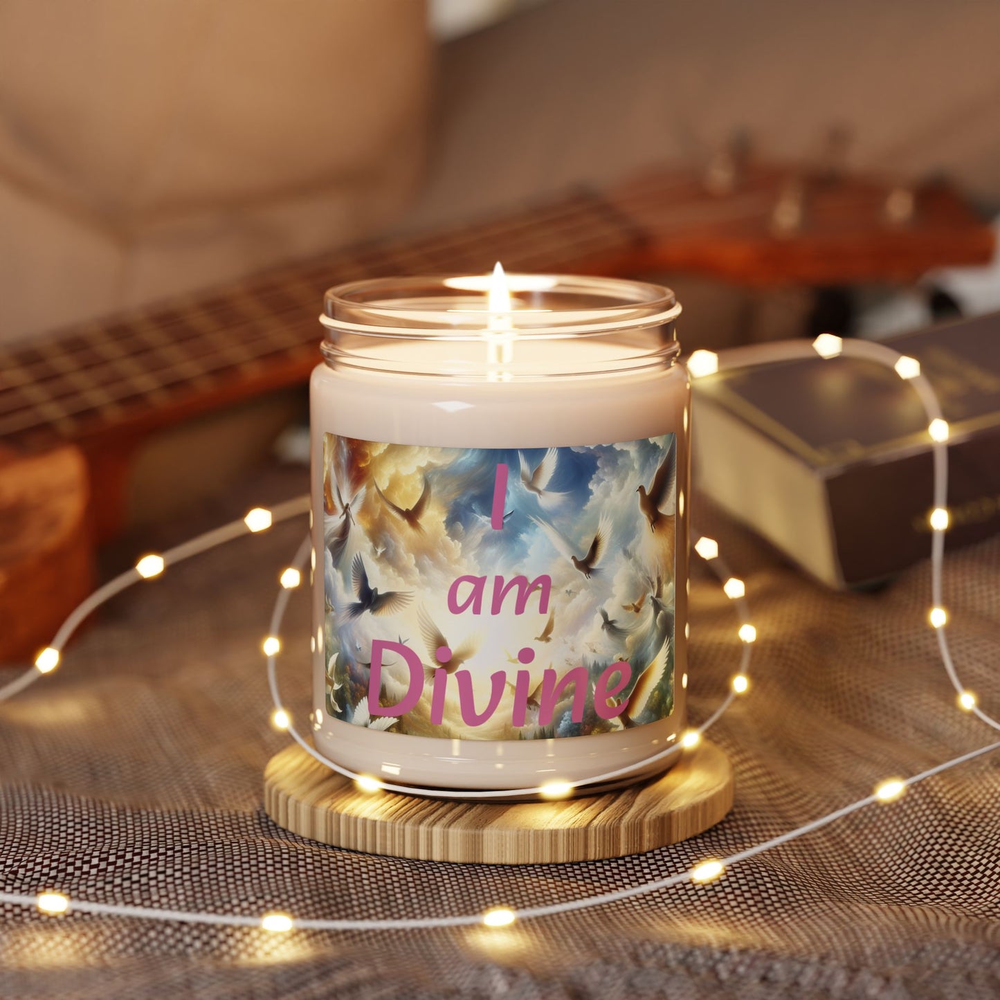 "I am Divine" - Scented Soy Candle, 9oz