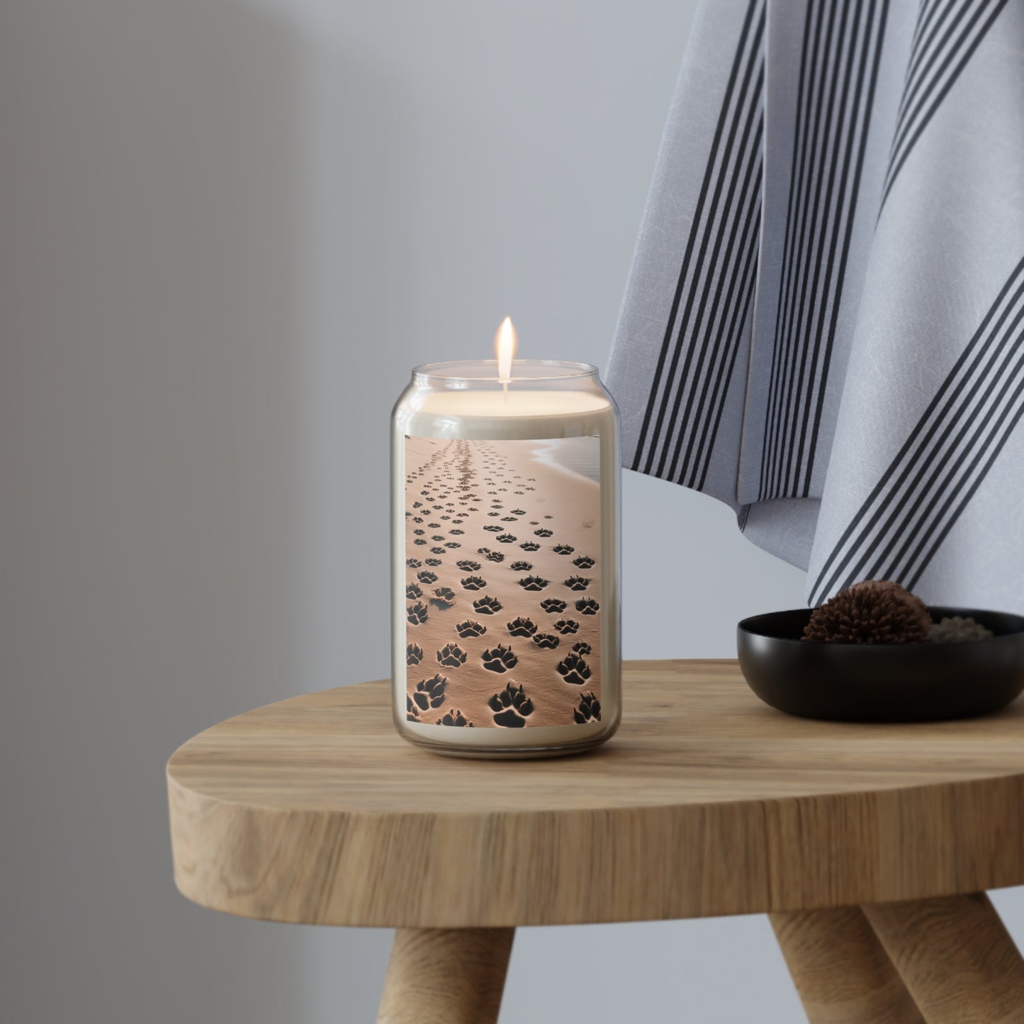Paw Prints in the Sand - Scented Candle, 13.75oz
