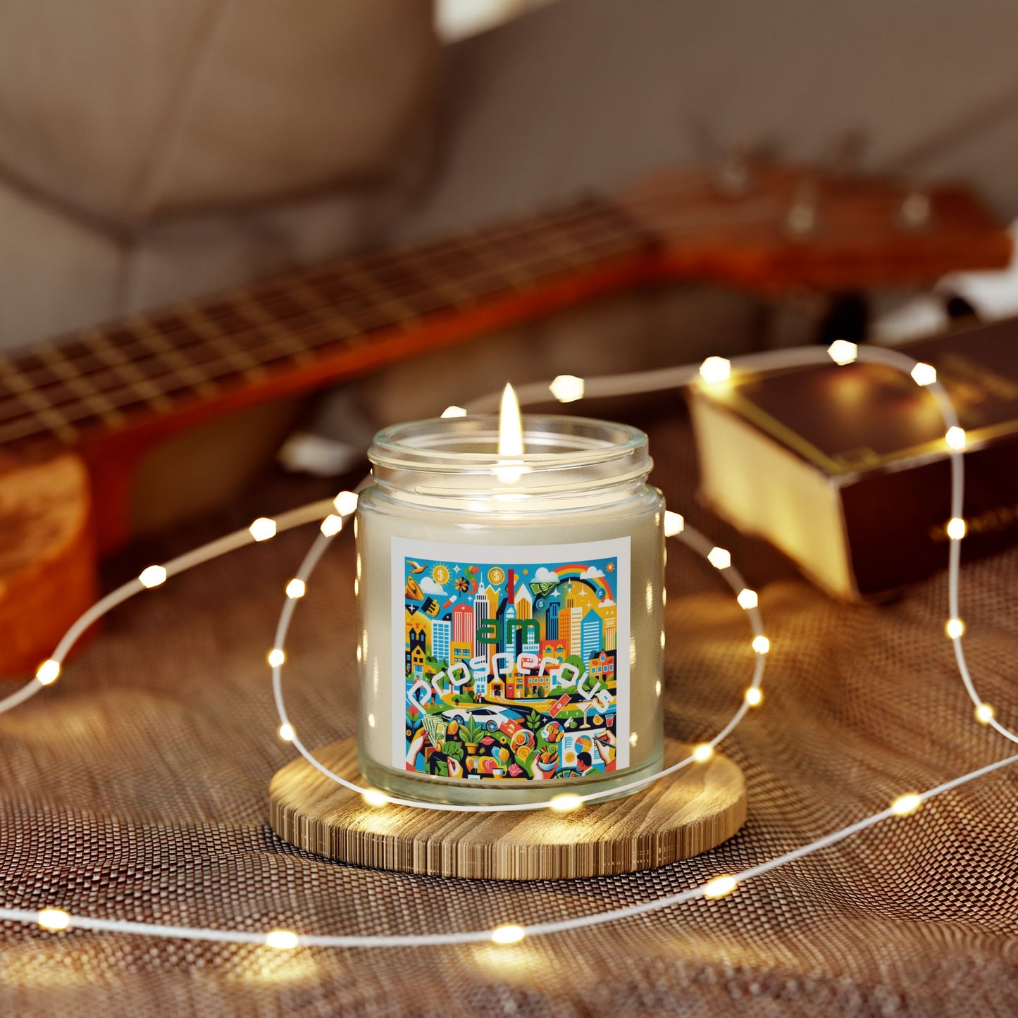 "I am Prosperous" - Coconut Apricot Wax,  4oz & 9oz