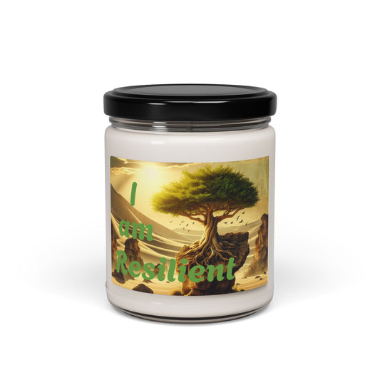 "I Am Resilient"  - Scented Soy Candle, 9oz