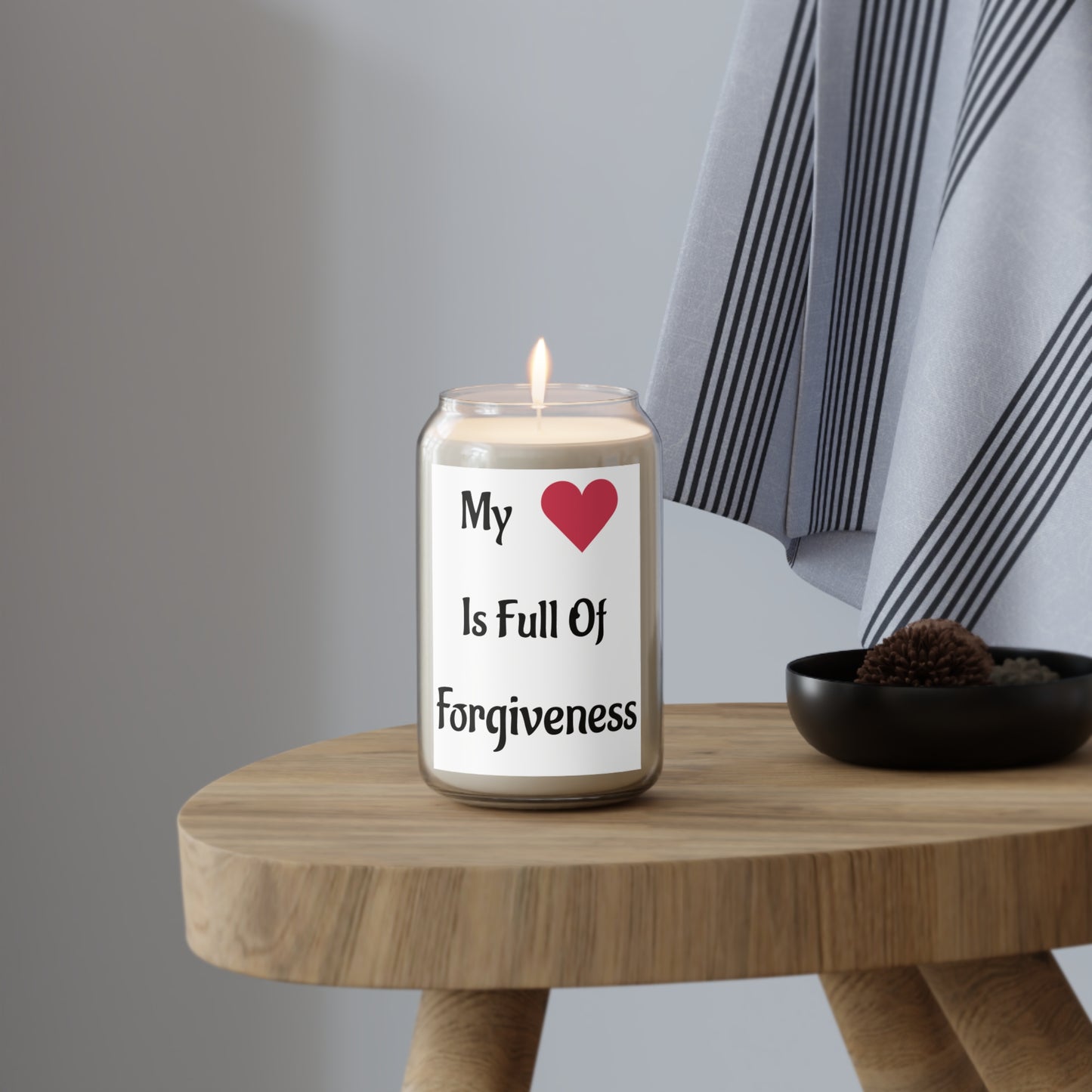 "My Heart is Full of Forgiveness" - Scented Candle, 13.75oz