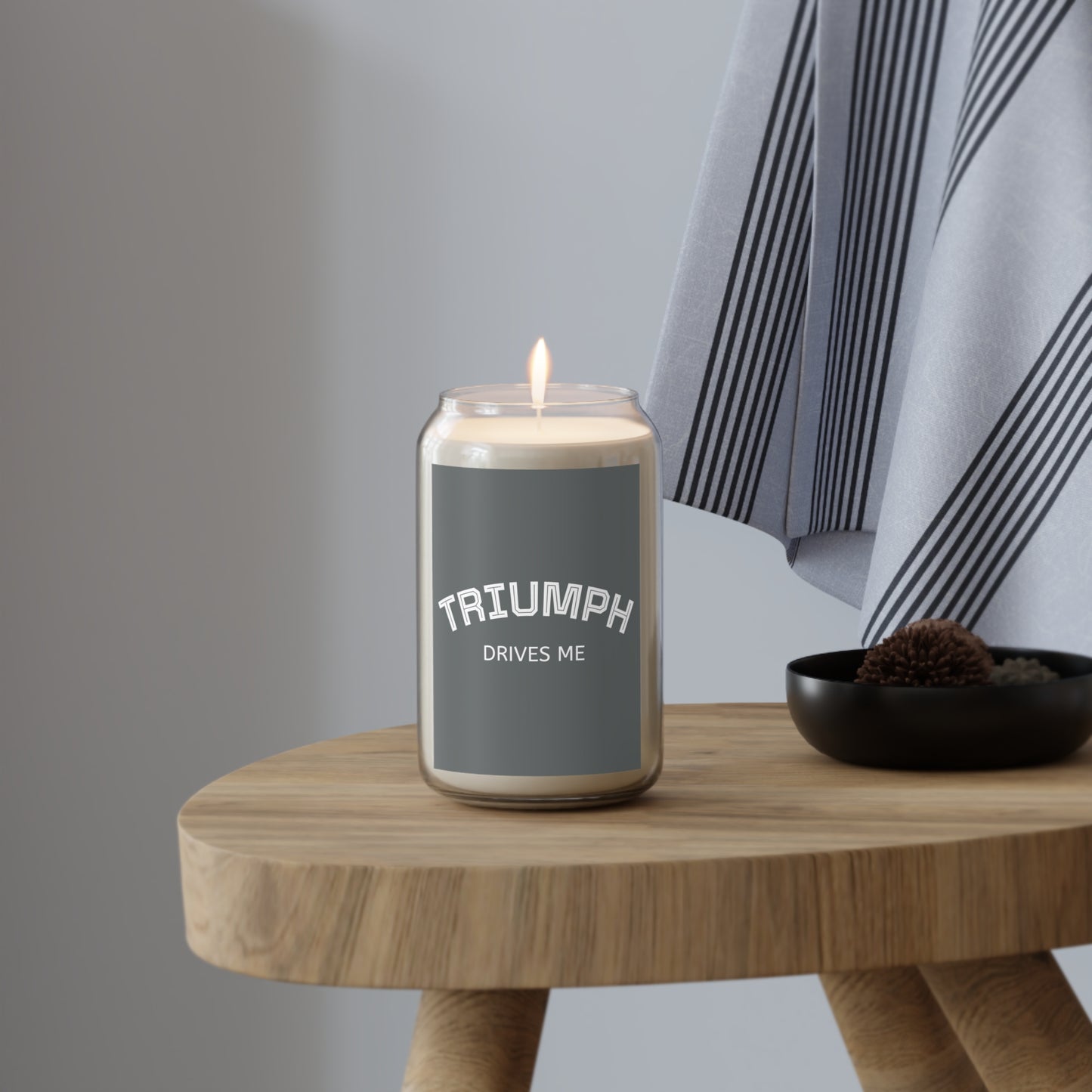 "Triumph Drives Me" - Scented Candle, 13.75oz